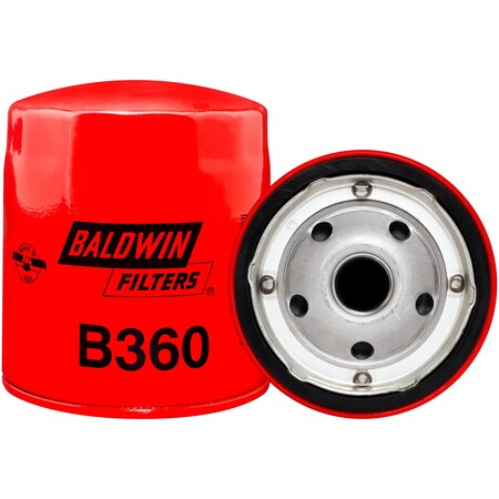 Baldwin Filters Oil Filter, Spin-On, Full-Flow B360